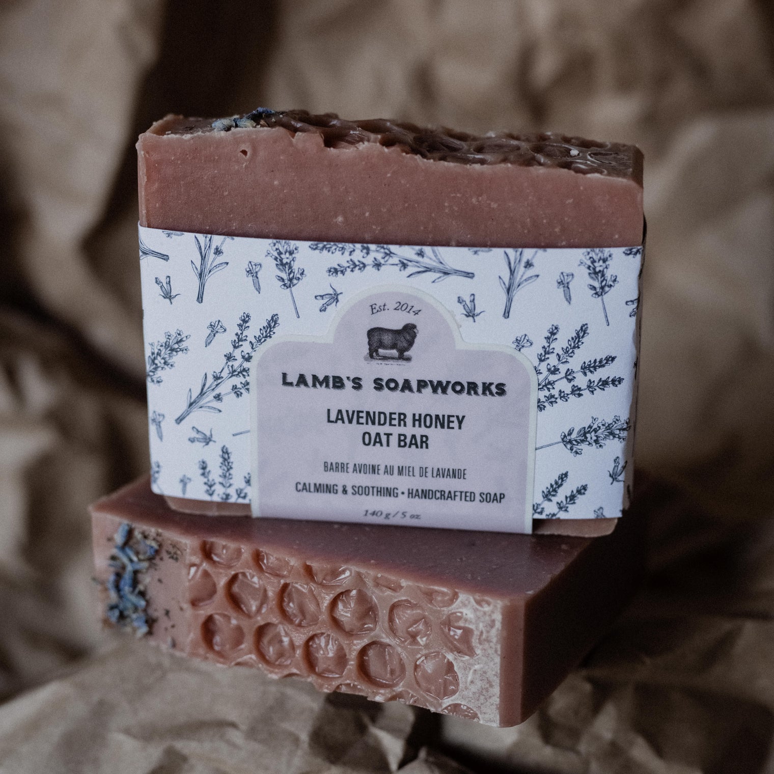 Lavender Honey Oat Bar