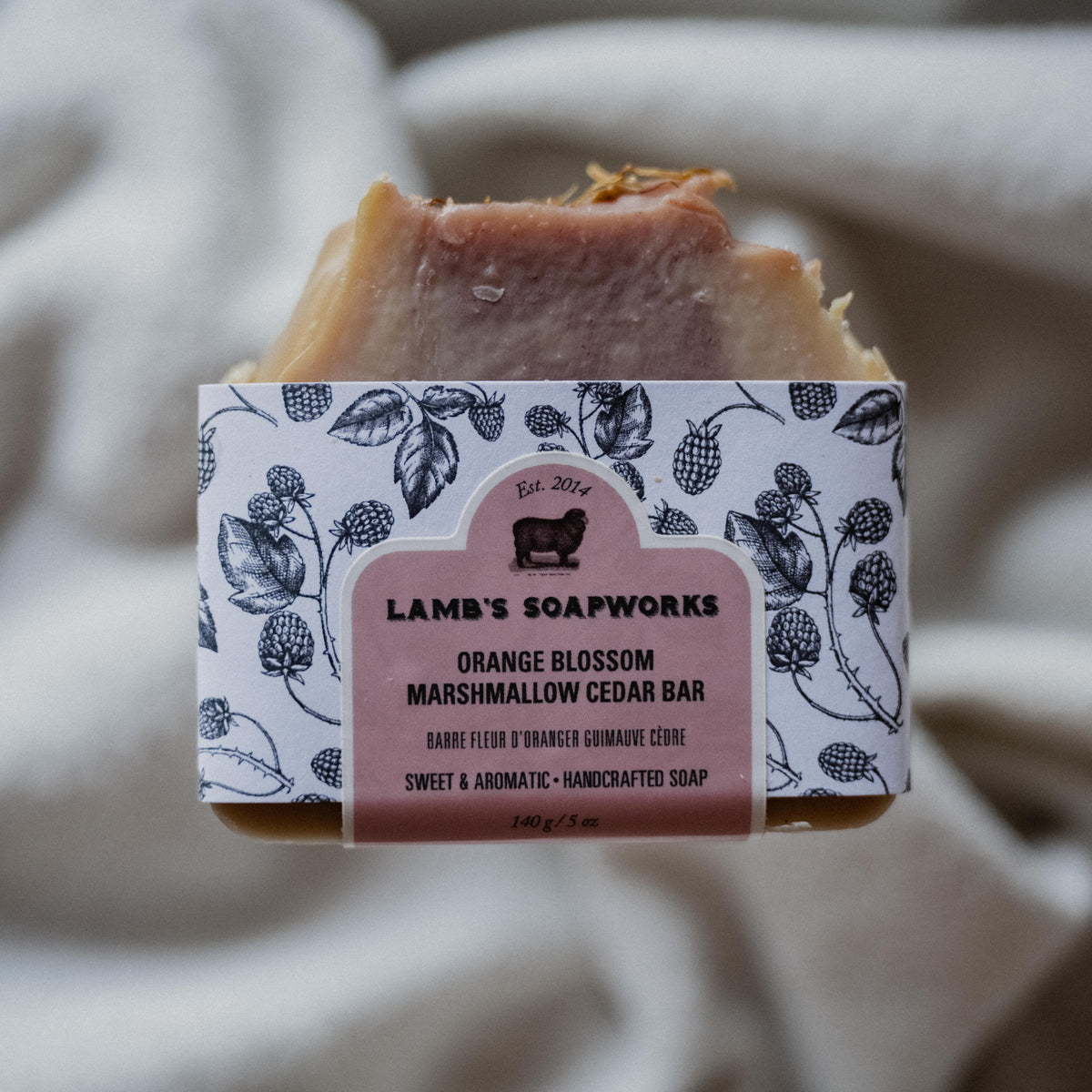 Orange Blossom Marshmallow Cedar Bar - Wholesale