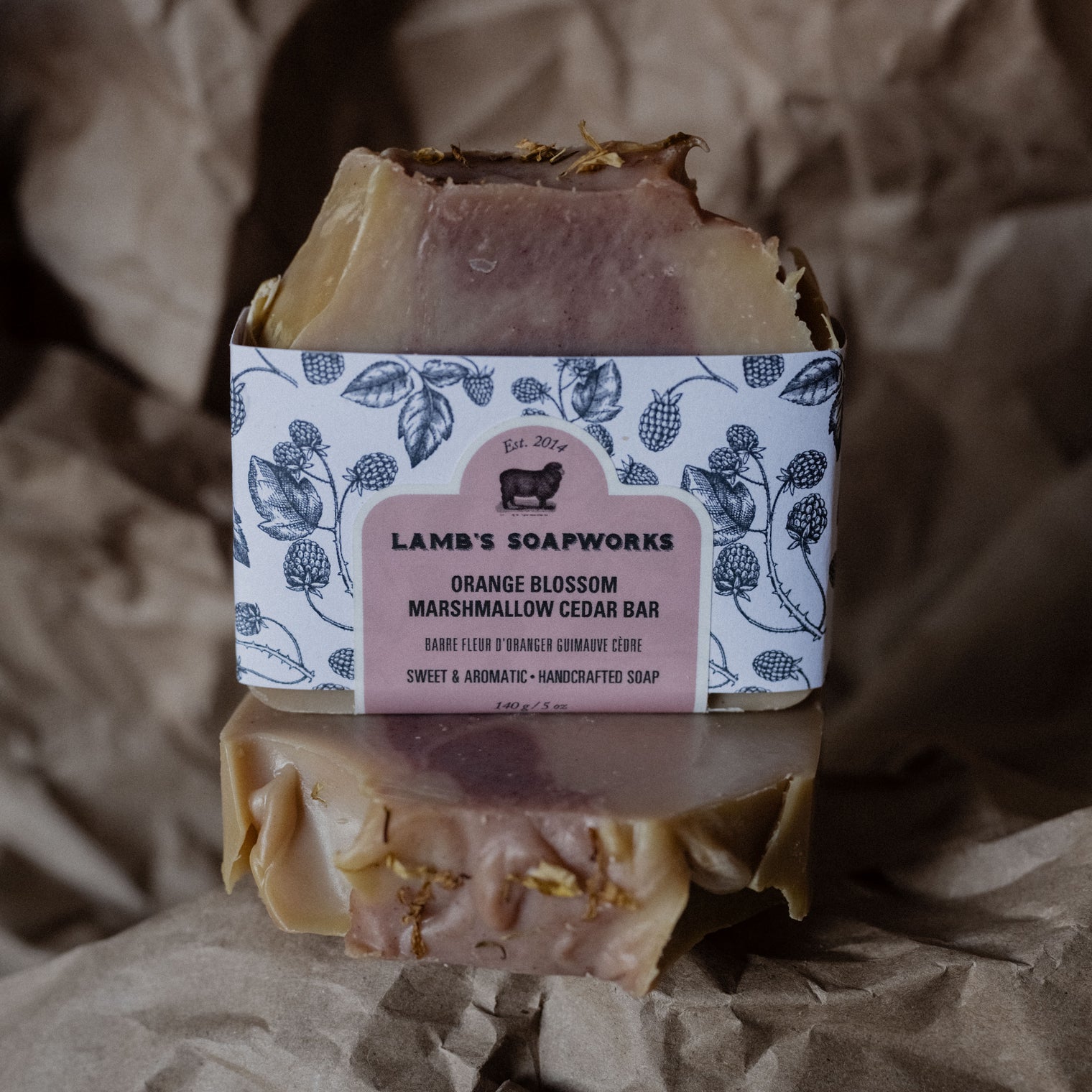 Orange Blossom Marshmallow Cedar Bar