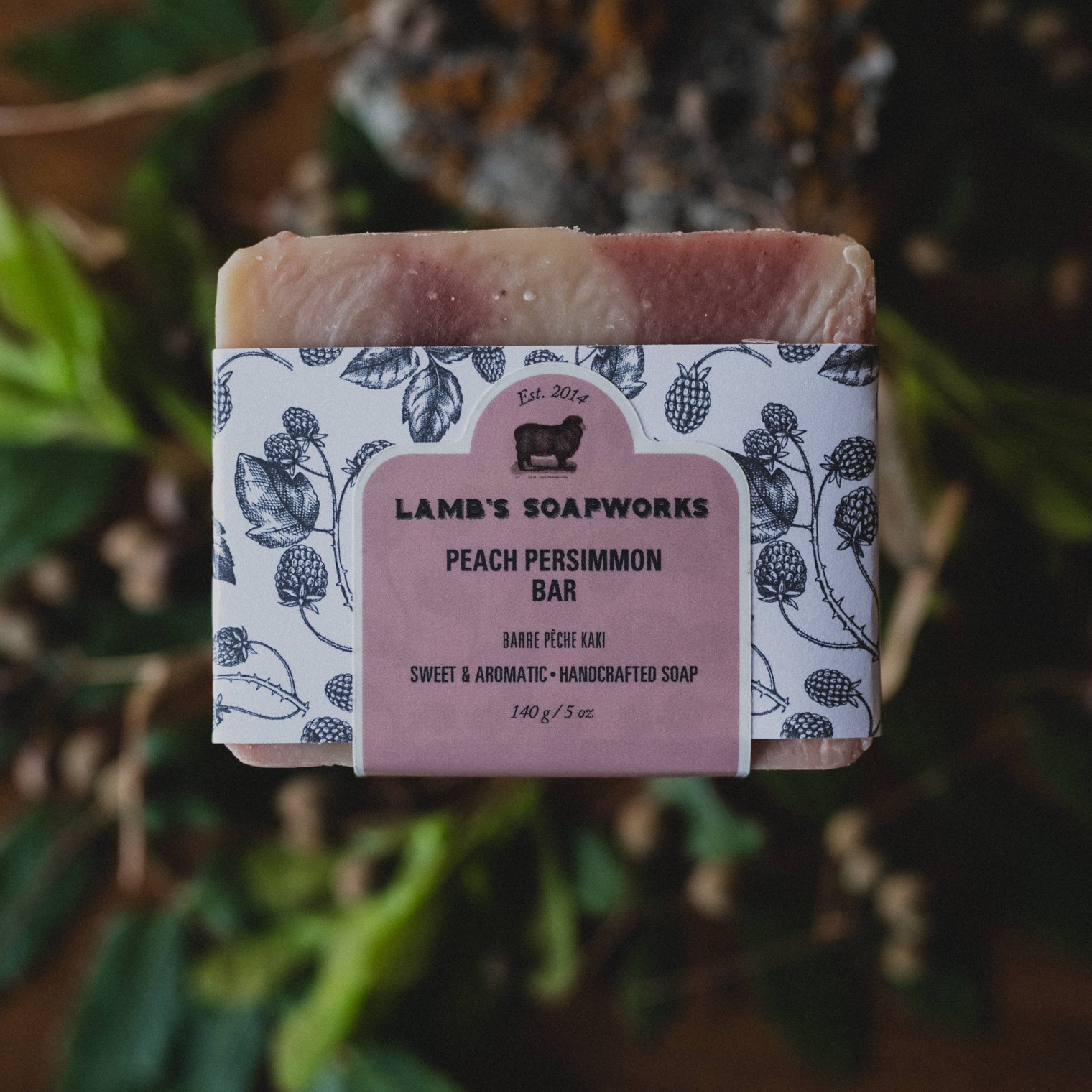 Peach Persimmon Bar