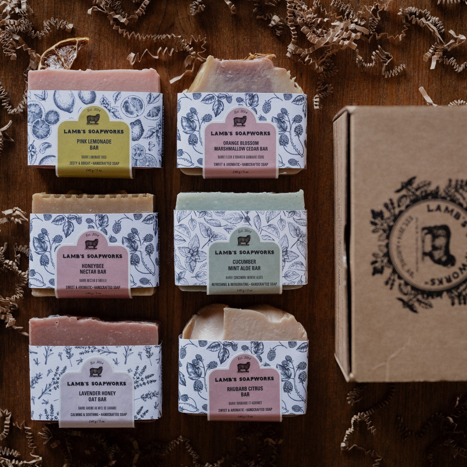 Spring Collection Soap Box Set