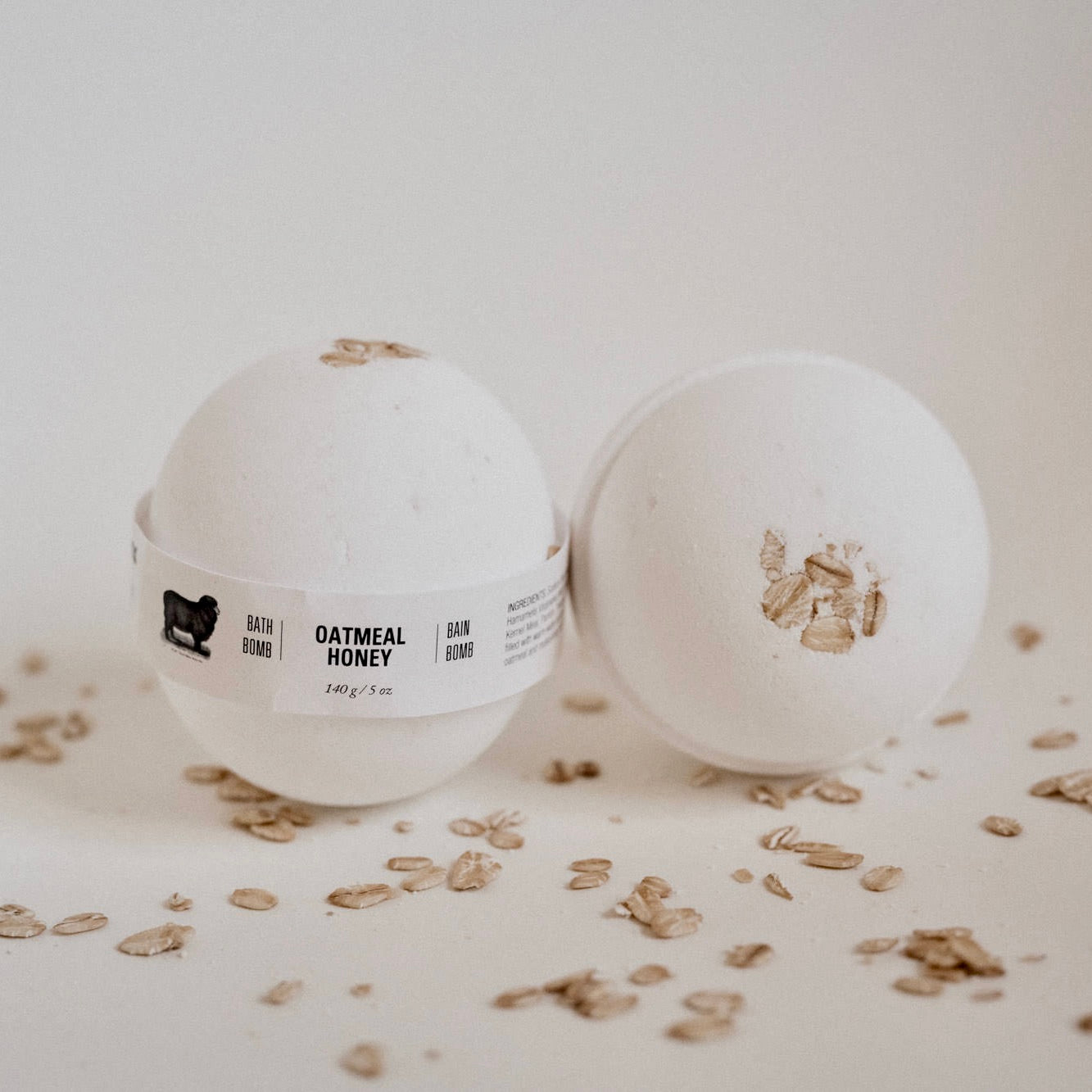 Oatmeal Honey Bath Bomb