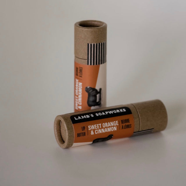 sweet orange cinnamon lip butter