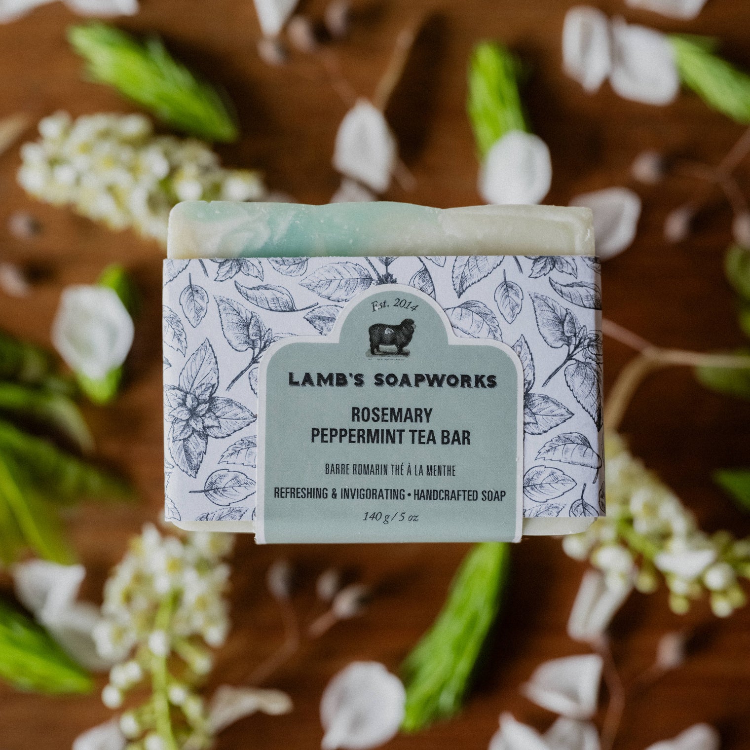 Rosemary Peppermint Tea Bar