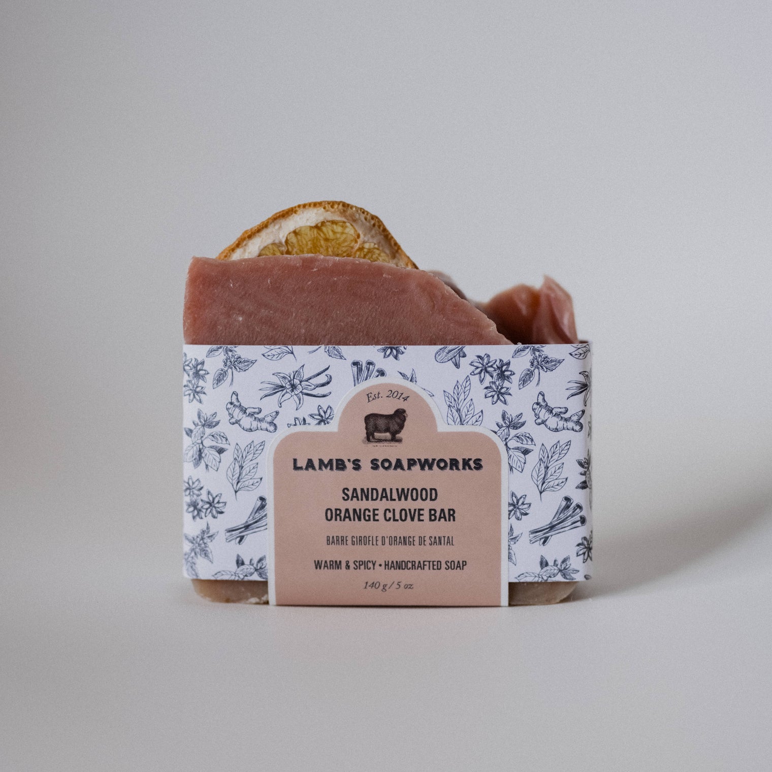 Sandalwood Orange Clove Bar