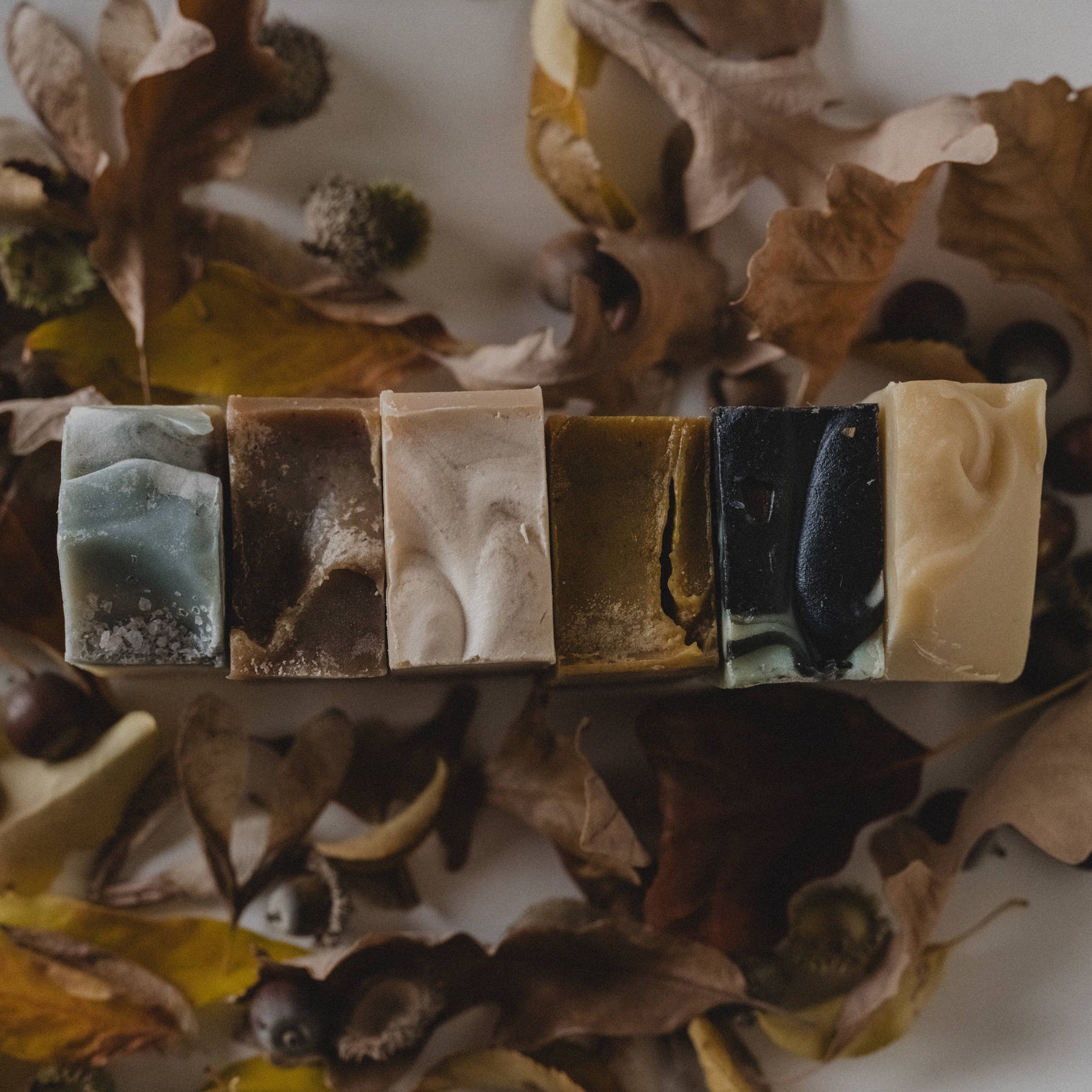 Fall Collection Half Soap Bar Box Set