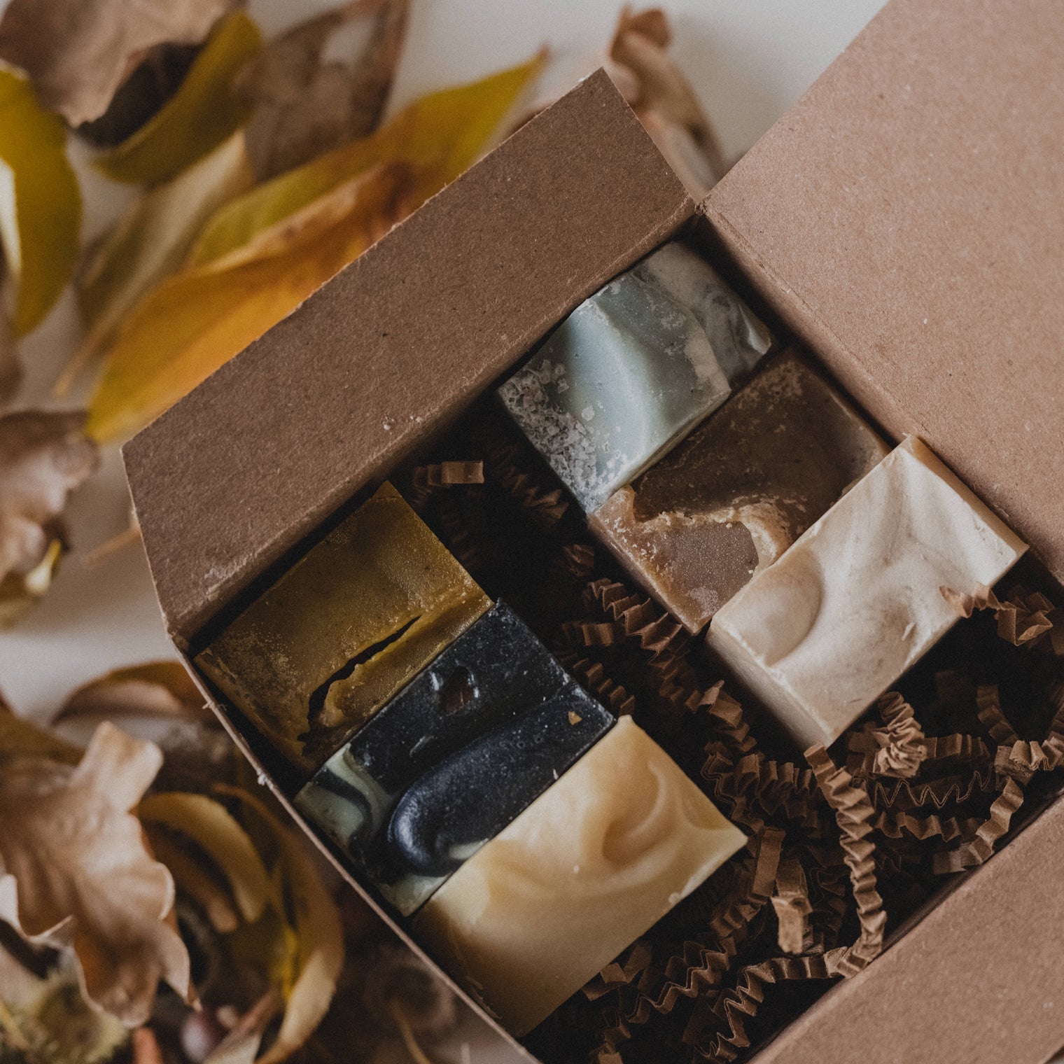 Fall Collection Half Soap Bar Box Set