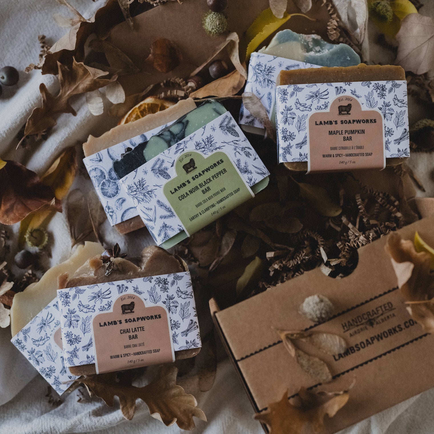 Fall Collection Soap Box Set