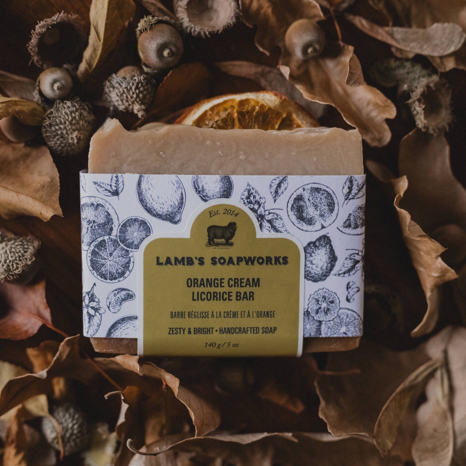 Orange Cream Licorice Bar