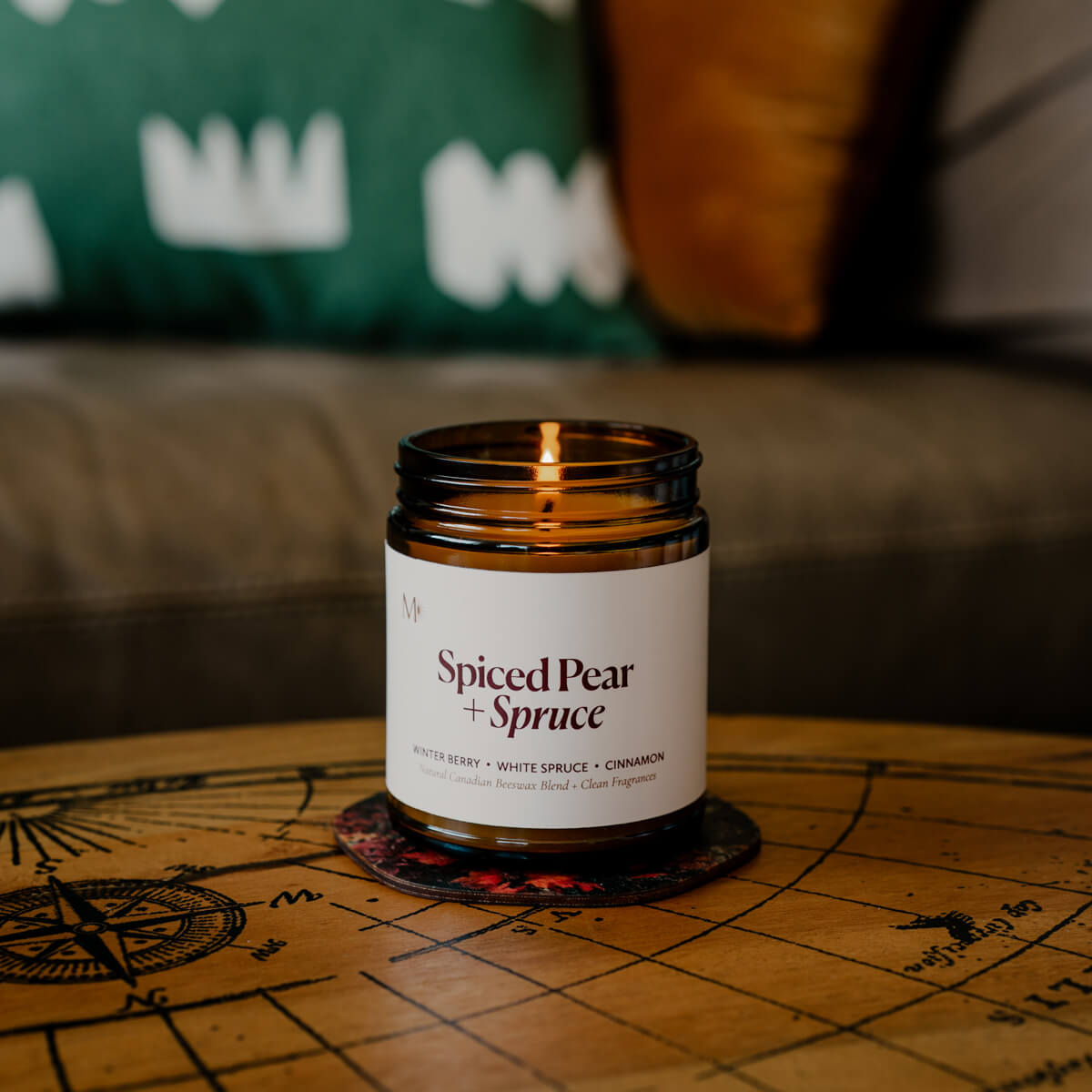 Spiced Pear & Spruce Candle