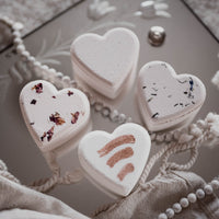 Vanilla Bean Heart Bath Bomb
