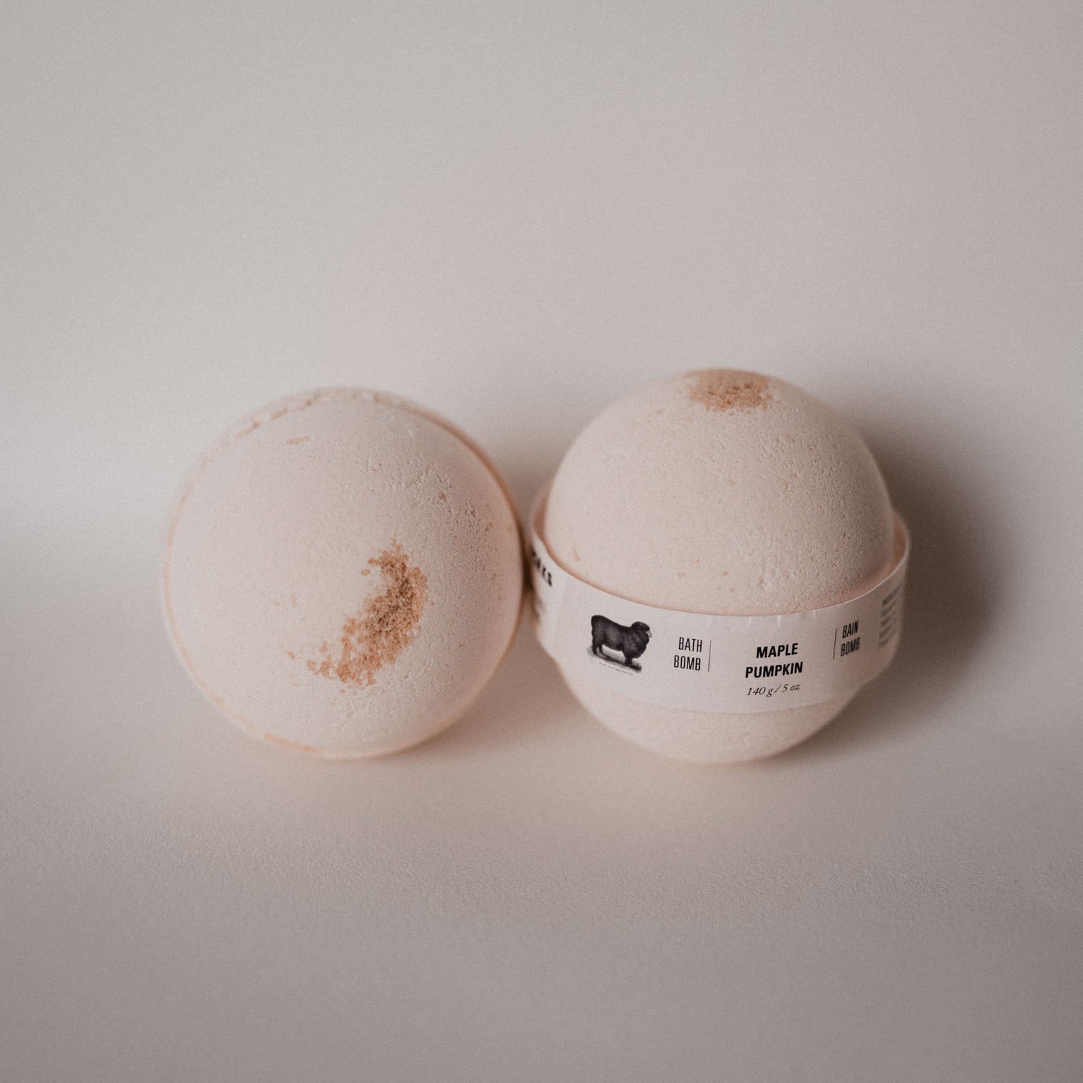Maple Pumpkin Bath Bomb