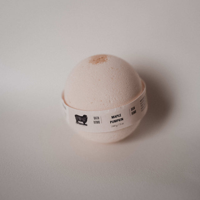 Maple Pumpkin Bath Bomb