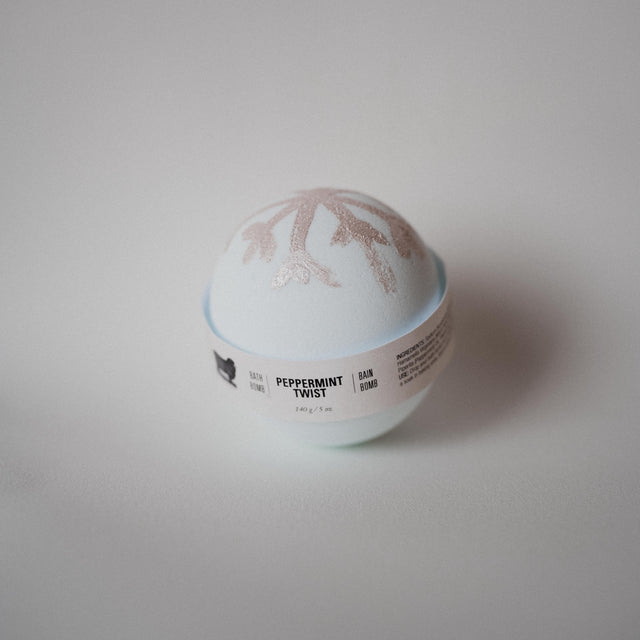Peppermint Twist Bath Bomb