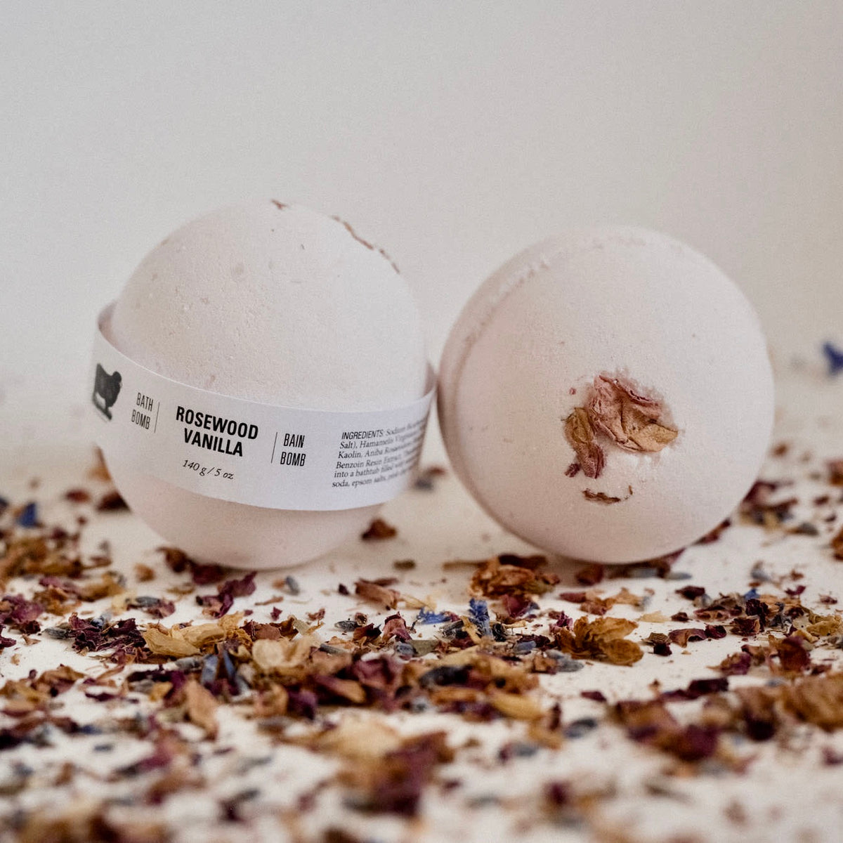 Rosewood Vanilla Bath Bomb - Wholesale