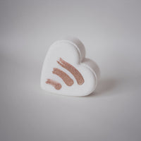 Vanilla Bean Heart Bath Bomb