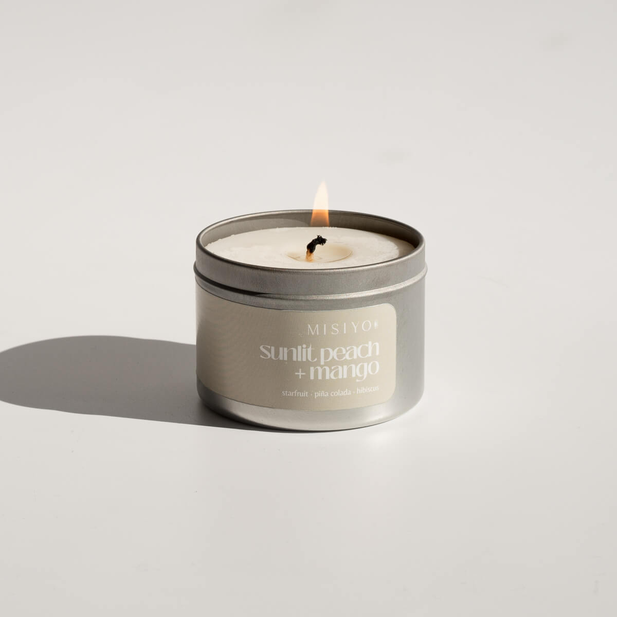 Sunlit Peach + Mango Candle