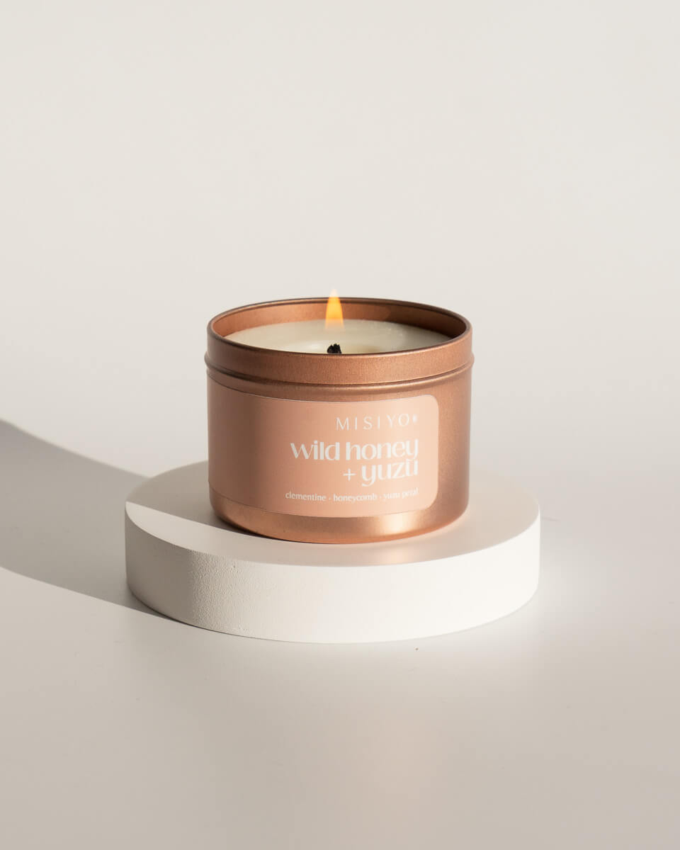 Wild Honey + Yuzu Candle