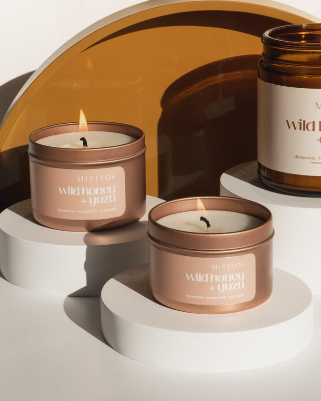 Wild Honey + Yuzu Candle