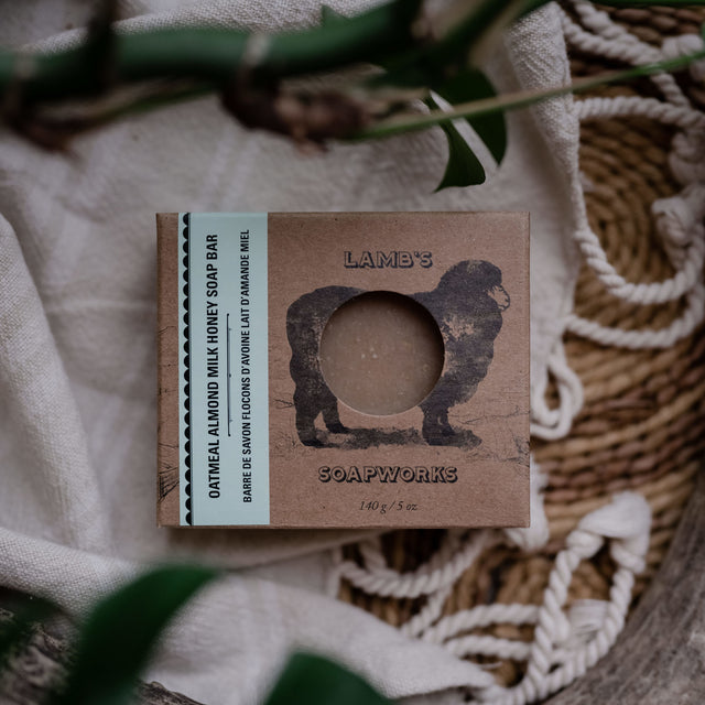 Oatmeal Almond Milk Honey Bar - Wholesale