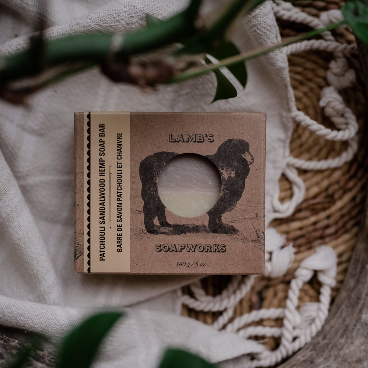 Patchouli Sandalwood Hemp Bar - Wholesale