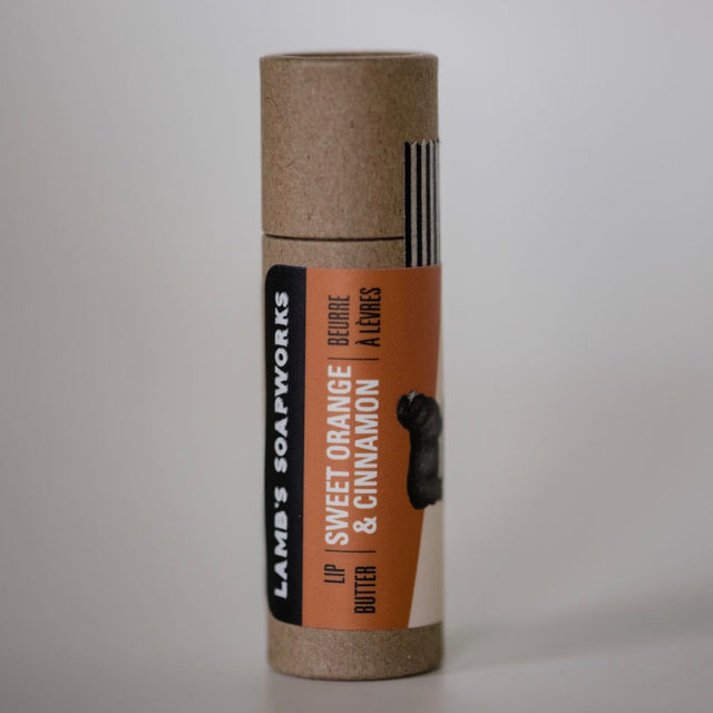 sweet orange cinnamon lip butter