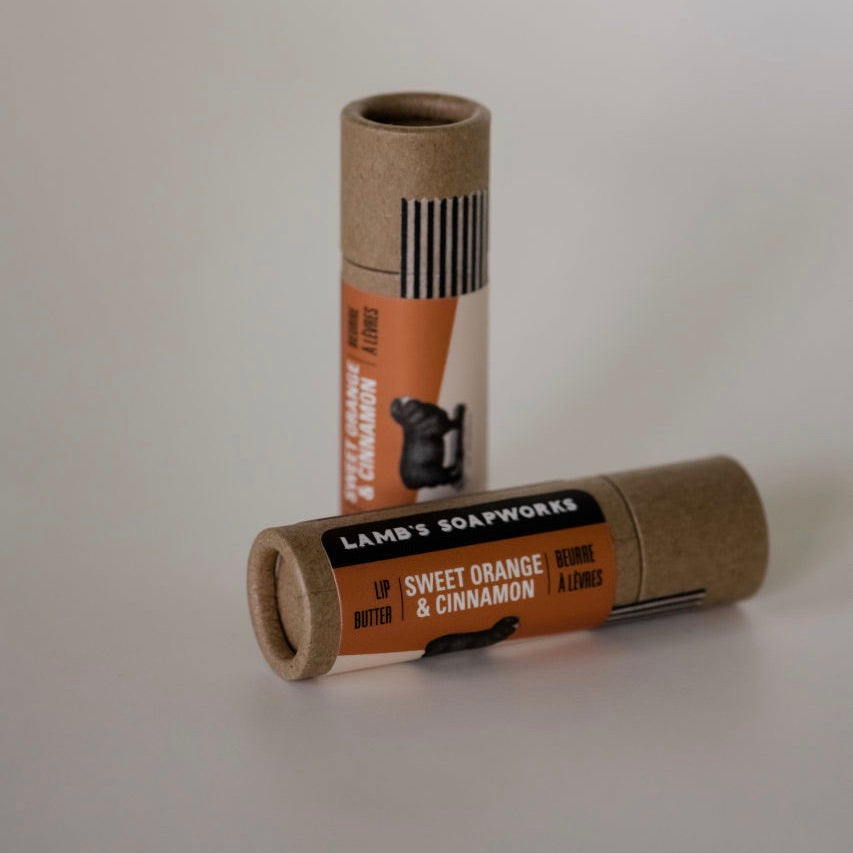 sweet orange cinnamon lip butter