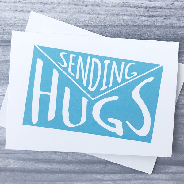 Sending Hugs greeting card