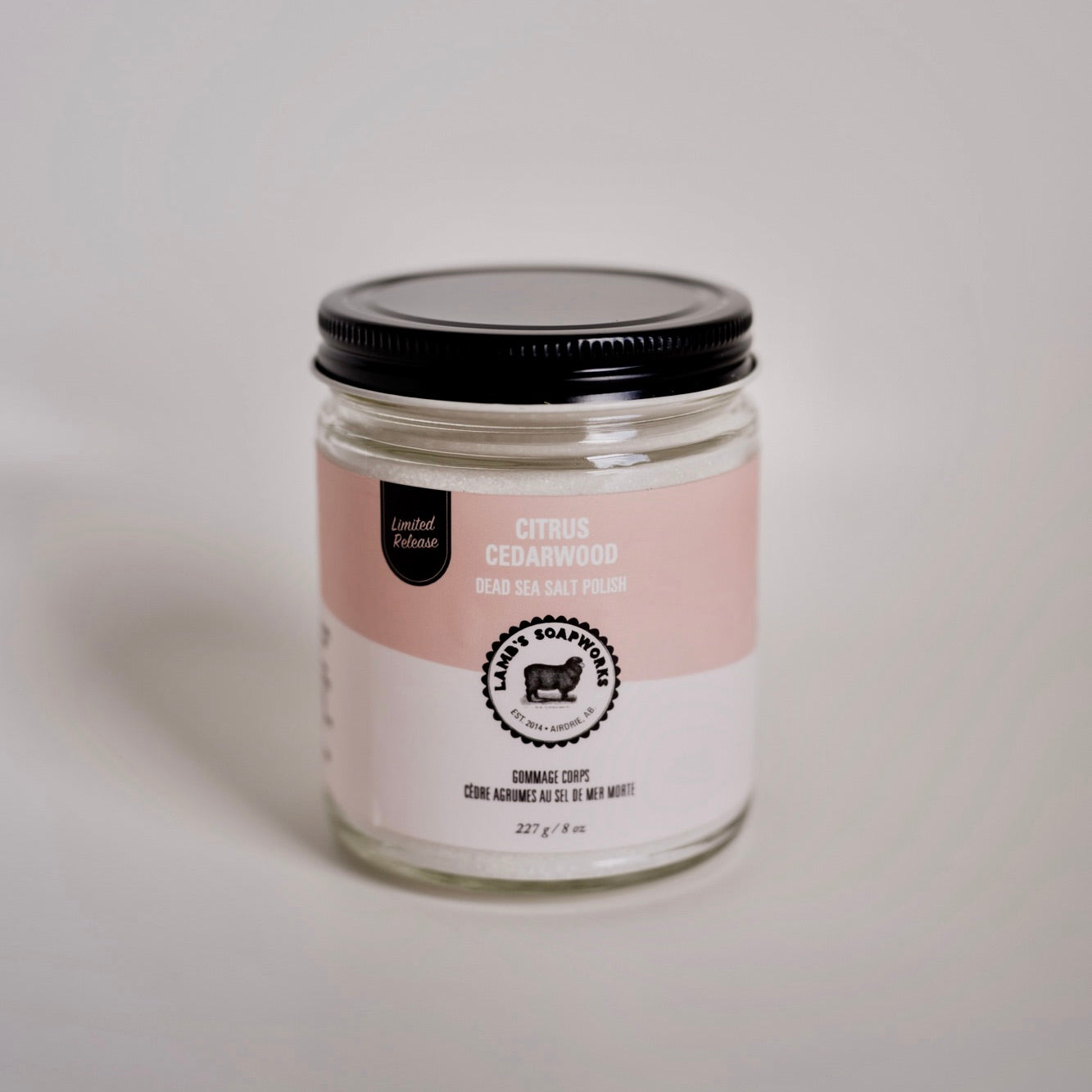 Citrus Cedarwood Dead Sea Salt Body Polish