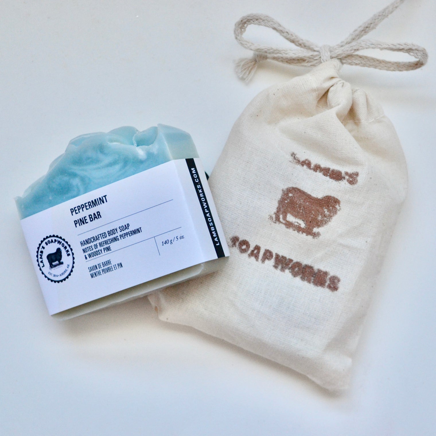 Natural Soap Bar Gift Bag