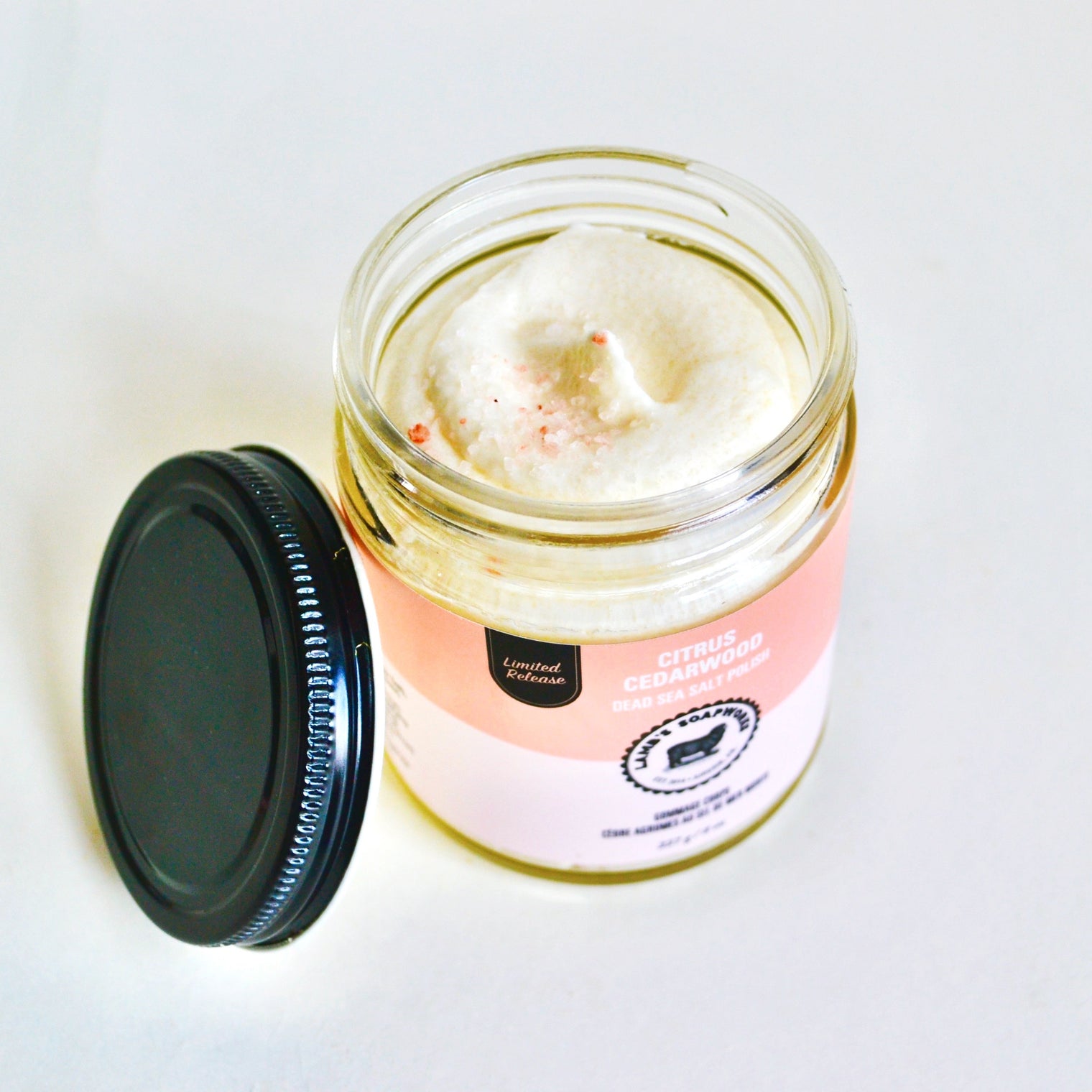 Citrus Cedarwood Dead Sea Salt Body Polish