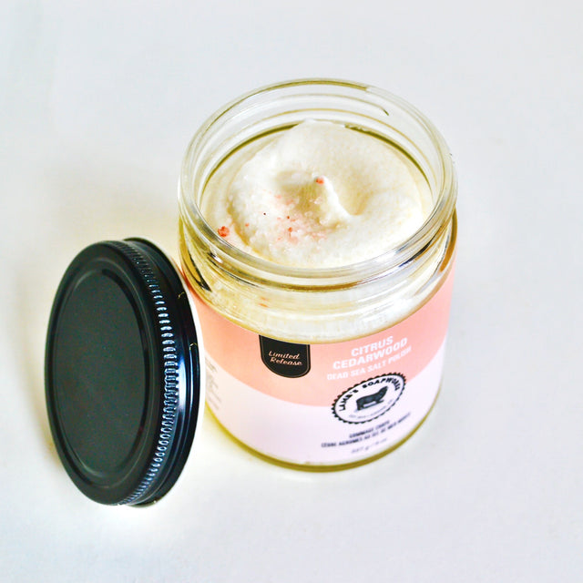Citrus Cedarwood Dead Sea Salt Body Polish